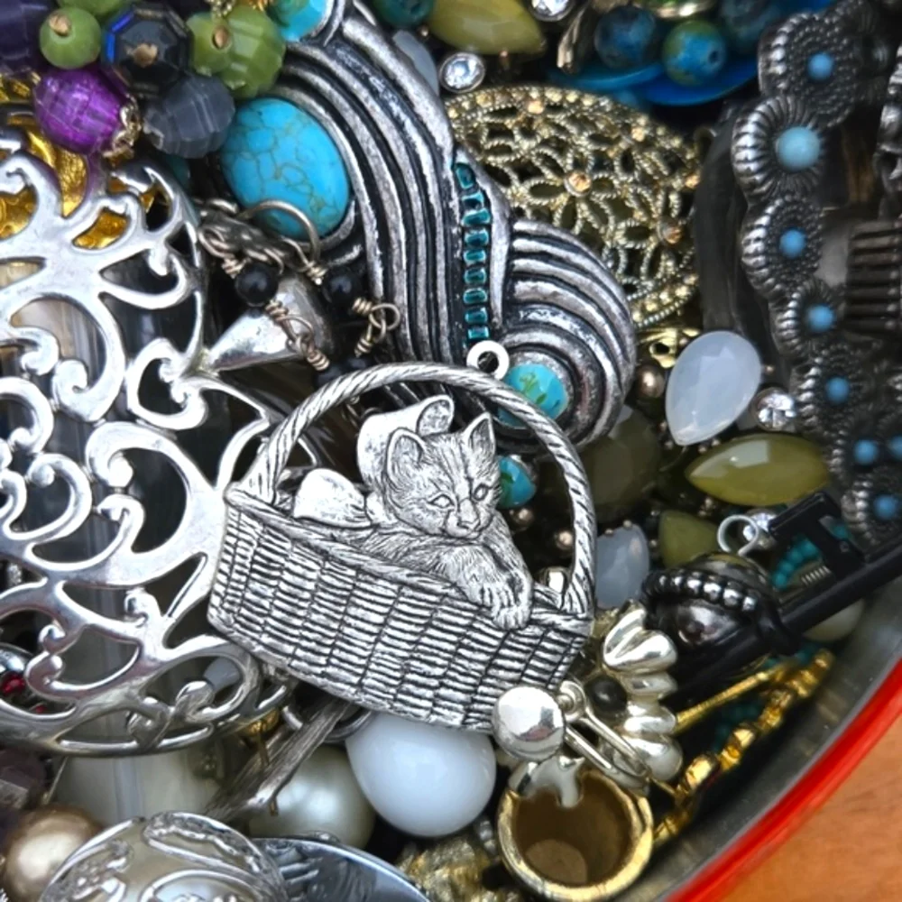 Crafting Beads/Stones/Charms/Broken Jewelry/Etc.